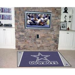 Click here to learn more about the Dallas Cowboys Rug 4''x6''.