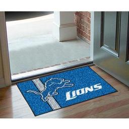 Click here to learn more about the Detroit Lions Uniform Inspired Starter Rug 20"x30".