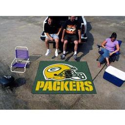 Click here to learn more about the Green Bay Packers Tailgater Rug 5''x6''.