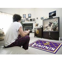 Click here to learn more about the Minnesota Vikings Rug 4''x6''.