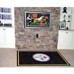 Click here to learn more about the Pittsburgh Steelers Rug 4''x6''.
