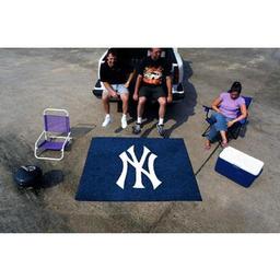 Click here to learn more about the New York Yankees Tailgater Rug 5''x6''.