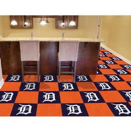Click here to learn more about the Detroit Tigers Carpet Tiles 18"x18" tiles.
