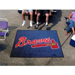 Click here to learn more about the Atlanta Braves Tailgater Rug 5''x6''.