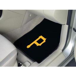 Click here to learn more about the Pittsburgh Pirates 2-piece Carpeted Car Mats 17"x27".