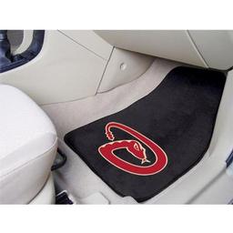 Click here to learn more about the Arizona Diamondbacks 2-piece Carpeted Car Mats 17"x27".