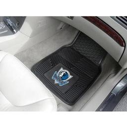Click here to learn more about the Dallas Mavericks Heavy Duty 2-Piece Vinyl Car Mats 17"x27".