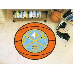 Click here to learn more about the Denver Nuggets Basketball Mat 27" diameter.
