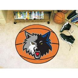 Click here to learn more about the Minnesota Timberwolves Basketball Mat 27" diameter.