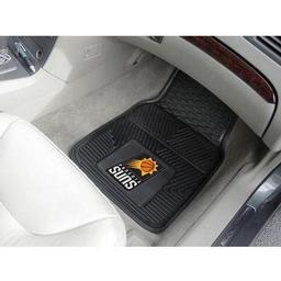 Click here to learn more about the Phoenix Suns Heavy Duty 2-Piece Vinyl Car Mats 17"x27".