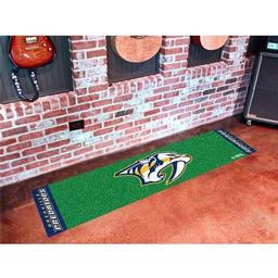 Click here to learn more about the Nashville Predators Putting Green Mat.