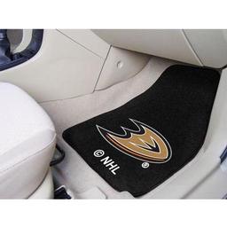 Click here to learn more about the Anaheim Ducks 2-pc Printed Carpet Car Mats 17"x27".
