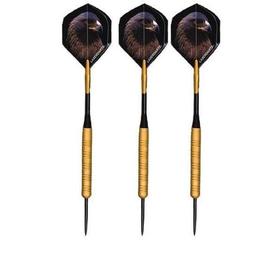 Click here to learn more about the Gold Eagle Grooved Fixed Point Steel Tip Darts.