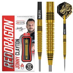 Click here to learn more about the Jonny Clayton Gold  Steel Tip Darts.