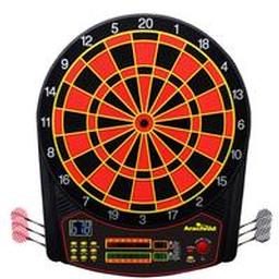 Click here to learn more about the Arachnid Cricketpro 450 Electronic Dartboard.