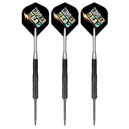 Click here to learn more about the Bottelsen Precision Grip Hammer Head Convertible Edge Grip Black Steel Darts.