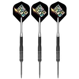 Click here to learn more about the Bottelsen Precision Grip Hammer Head Convertible Black Steel Darts.