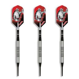 Click here to learn more about the Piranha Razor 80% Tungsten Soft Tip Darts 14 Grams.