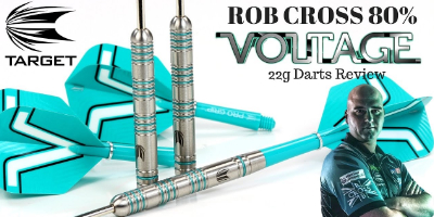 Target Rob Cross Voltage 80 Steel Tip Darts